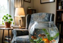 ¿Pueden los peces notar si has movido un mueble?